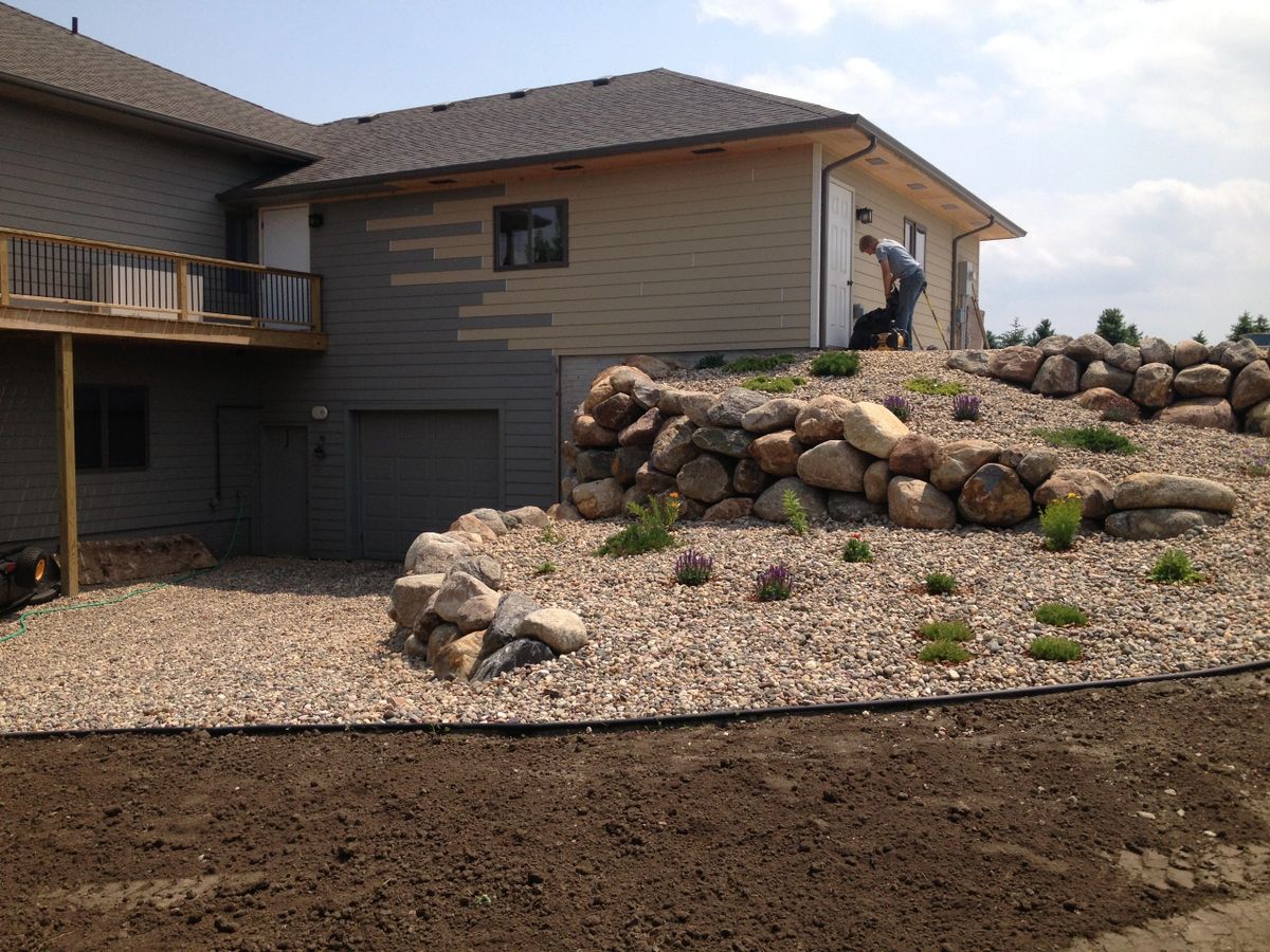 Landscape Installation in Sioux Falls, SD — landscape contractor serving the Sioux Empire